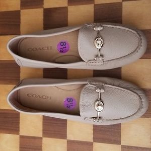 Coach leather shoes